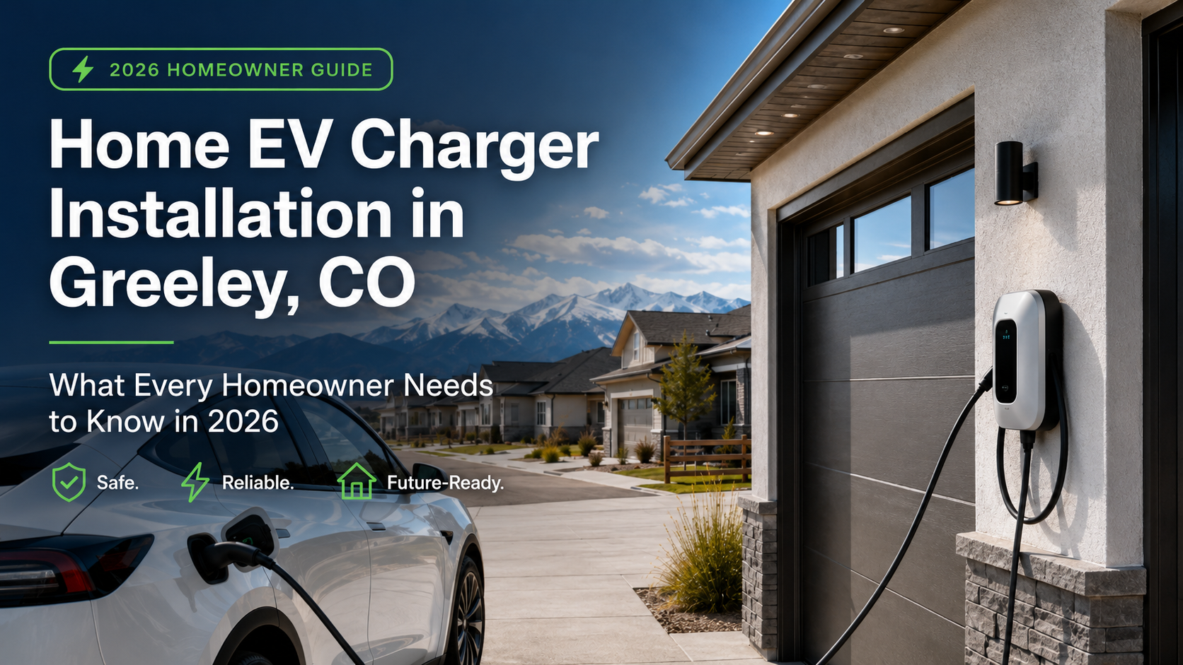 EV Charger Installation in Greeley